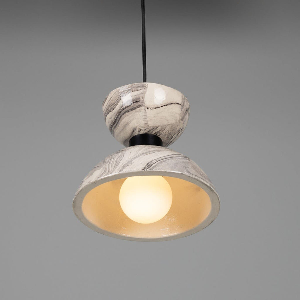 Nakaii Marbled Ceramic Pendant Light 20cm