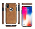 כיסוי עור בסגנון וינטג' ל-iPhone 6-XR — קצוות מוגבהים ואחיזה