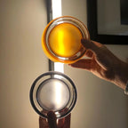 Designer Dimple Glass LED Wall Sconce for Modern Interiors - Euroselle