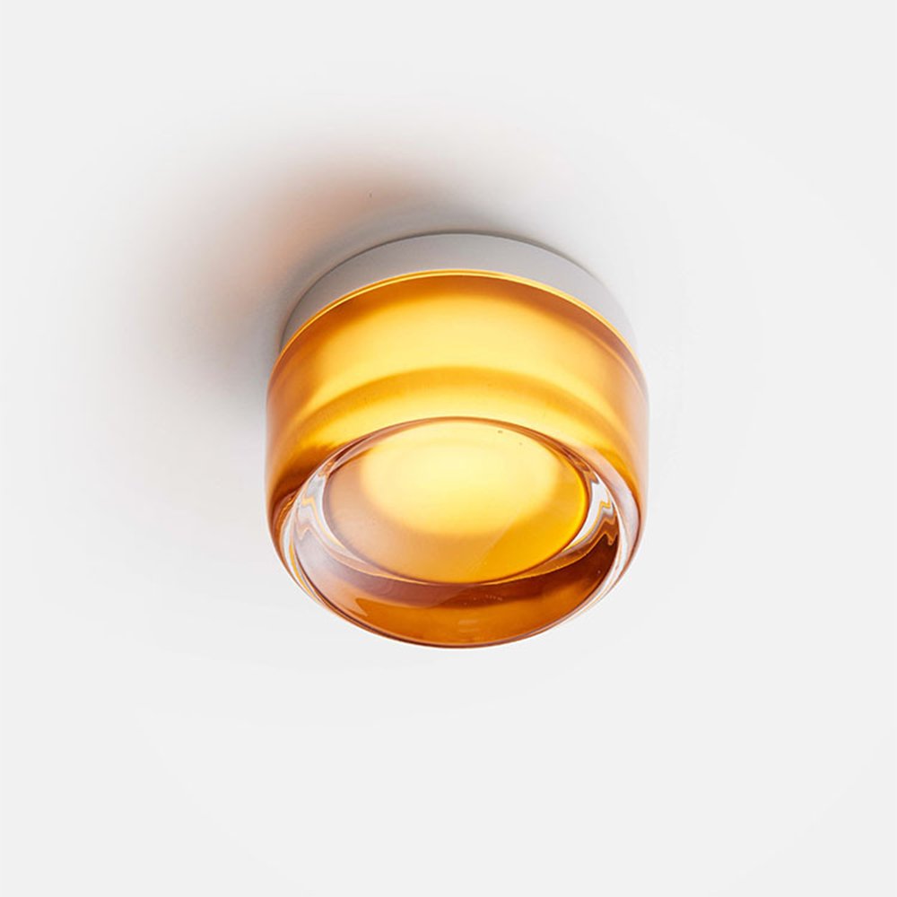 Designer Dimple Glass LED Wall Sconce for Modern Interiors - Euroselle