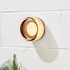 Designer Dimple Glass LED Wall Sconce for Modern Interiors - Euroselle