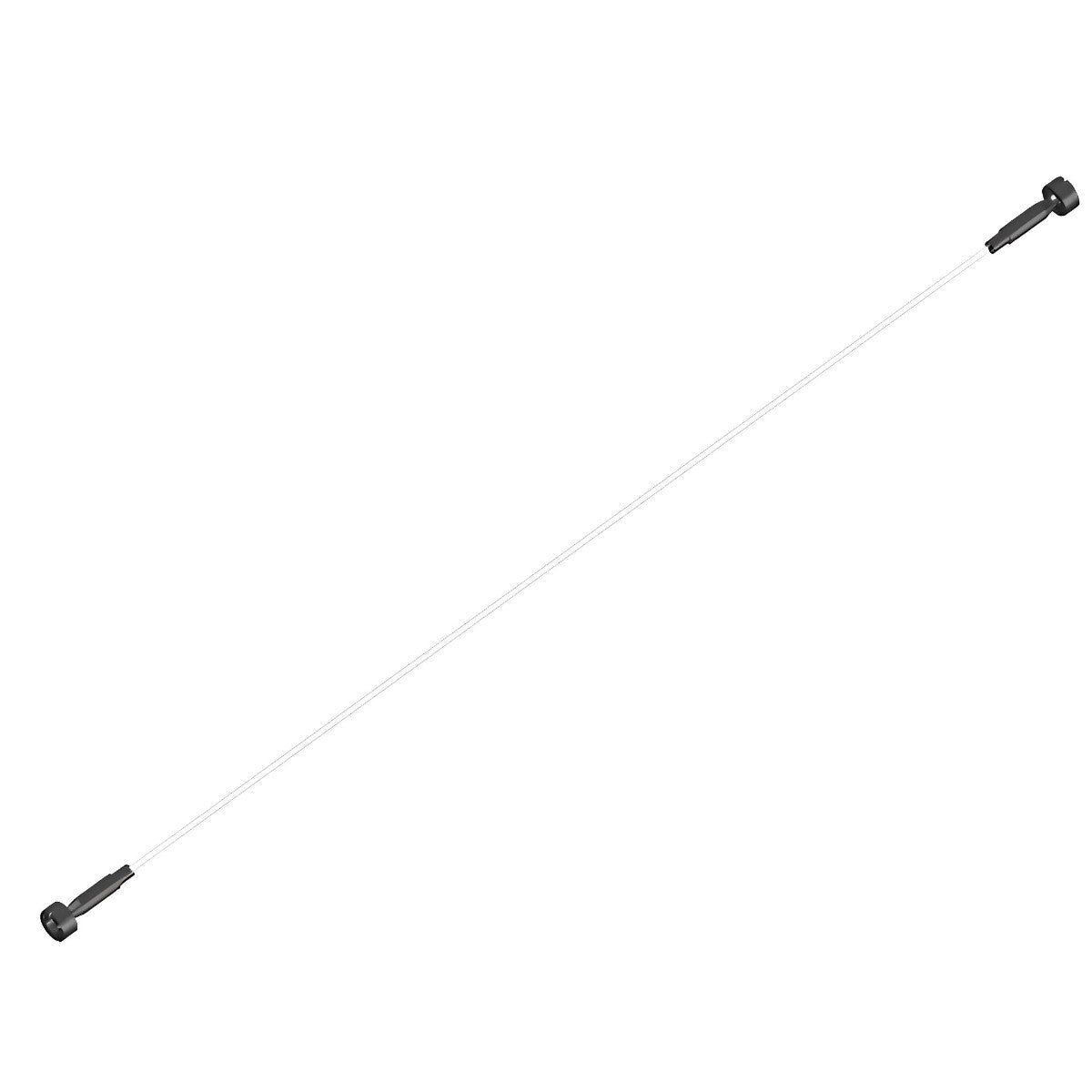 Drehbarer LED-Streifen – dimmbar, 13–33 Ft, Fernbedienung, Stahlschiene aus PVC