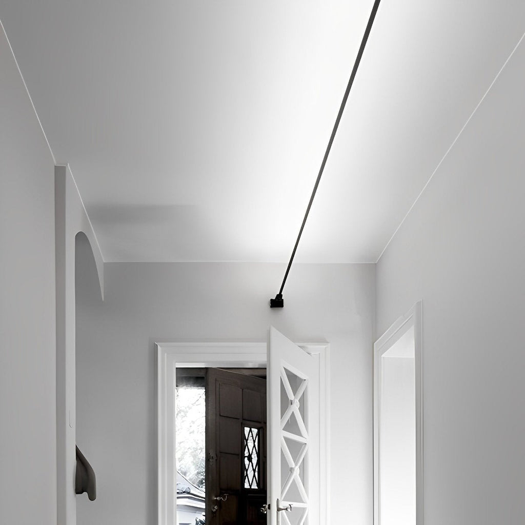 Drehbarer LED-Streifen – dimmbar, 13–33 Ft, Fernbedienung, Stahlschiene aus PVC