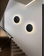 Modern Round LED Wall Lamp with Glossy Effect | Euroselle