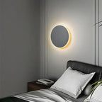 Modern Round LED Wall Lamp with Glossy Effect | Euroselle