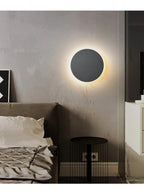 Modern Round LED Wall Lamp with Glossy Effect | Euroselle