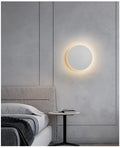 Modern Round LED Wall Lamp with Glossy Effect | Euroselle