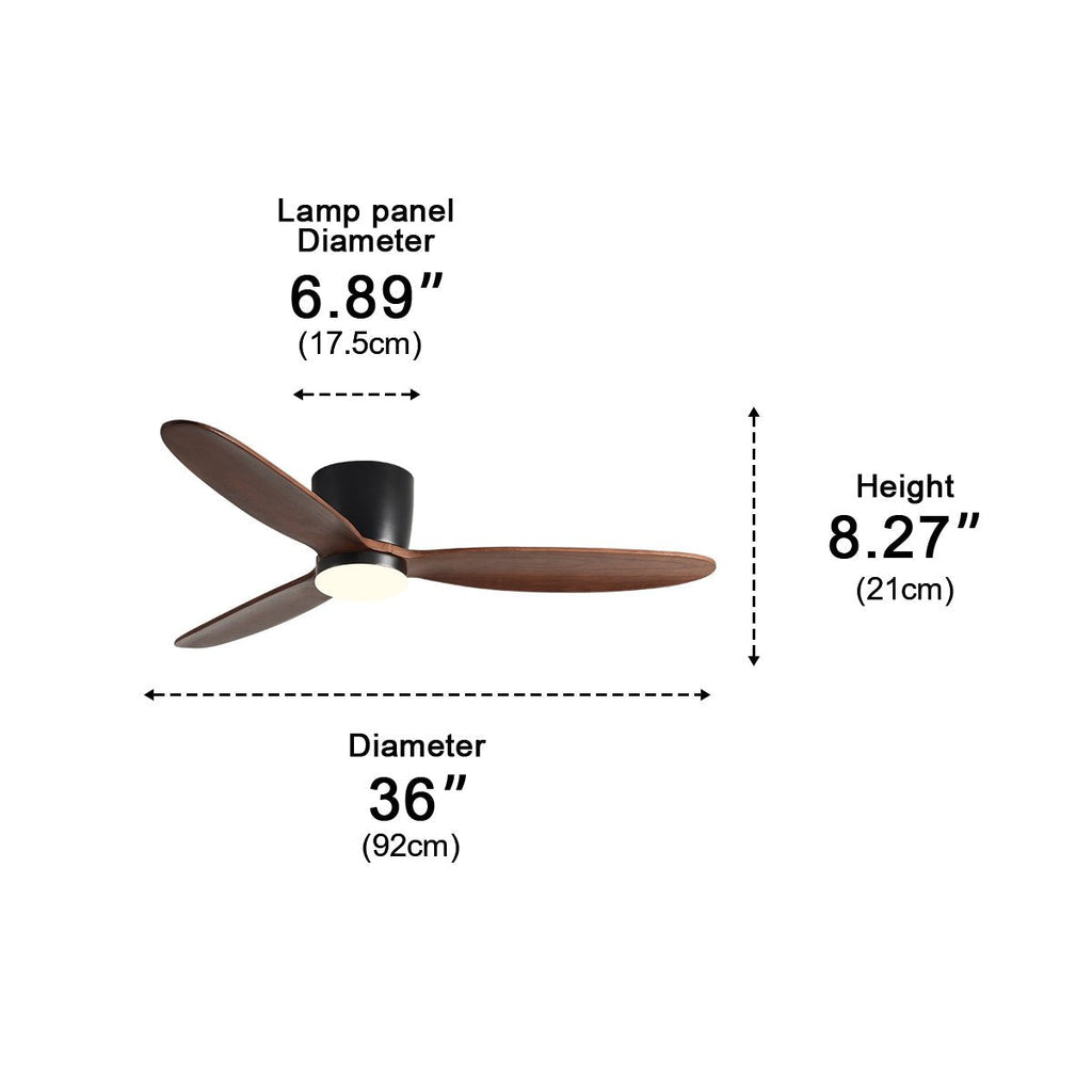 56 hüvelykes, faerezetes, kétoldalas mennyezeti ventilátor szabályozható fényerejű LED-világítással és távirányítóval - 6 sebességfokozatú DC-motor, 3 színhőmérséklet hálószobába, nappaliba és