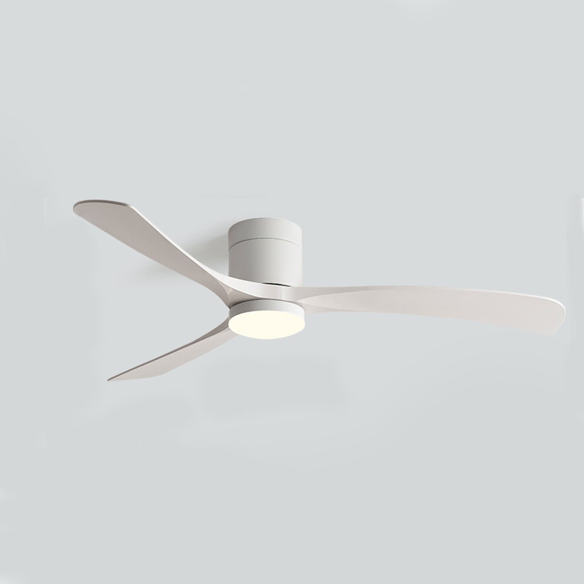 Omkeerbare DC-plafondventilator, 38-56 inch, led, afstandsbediening met 6 snelheden