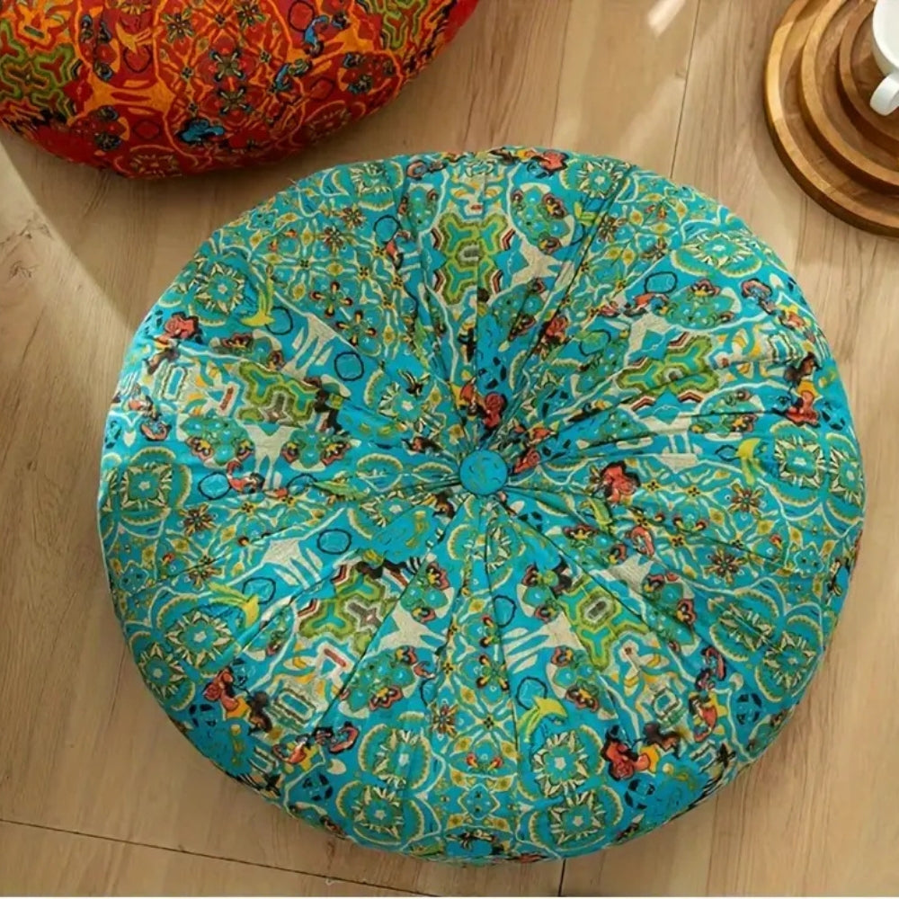 Moroccan-Inspired Plush Meditation Cushion | Euroselle