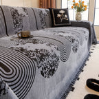 Mosaic Lines Pattern Sofa Cover | Euroselle