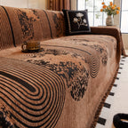 Mosaic Lines Pattern Sofa Cover | Euroselle