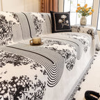 Mosaic Lines Pattern Sofa Cover | Euroselle