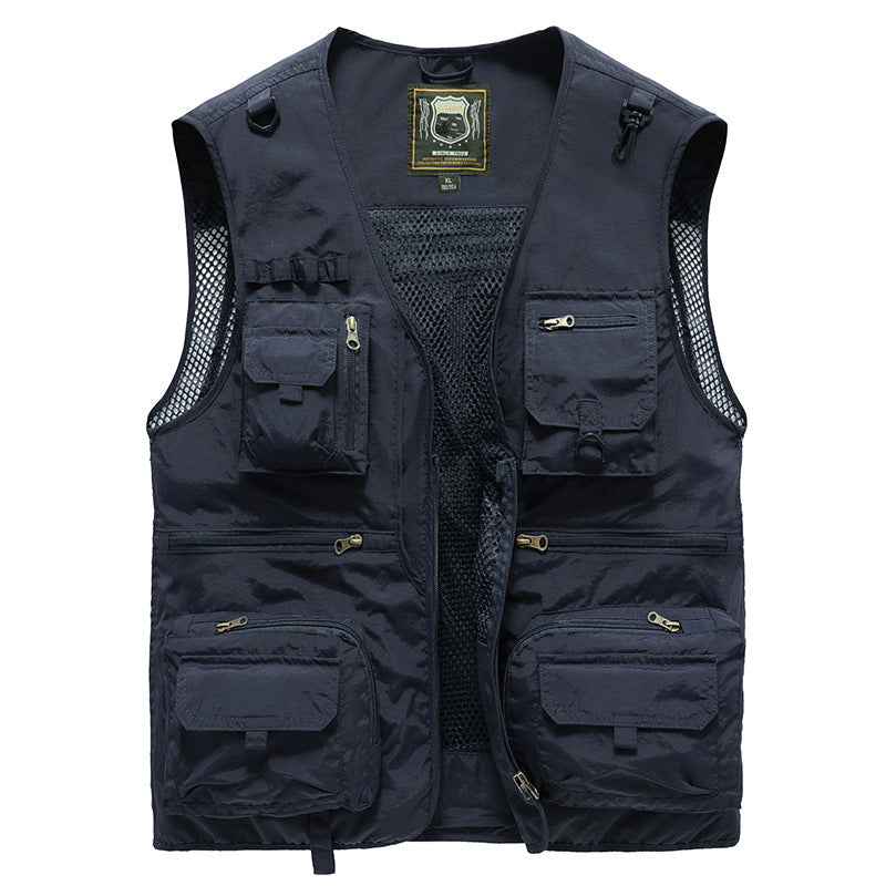 Multi Pocket Summer Vest | Euroselle