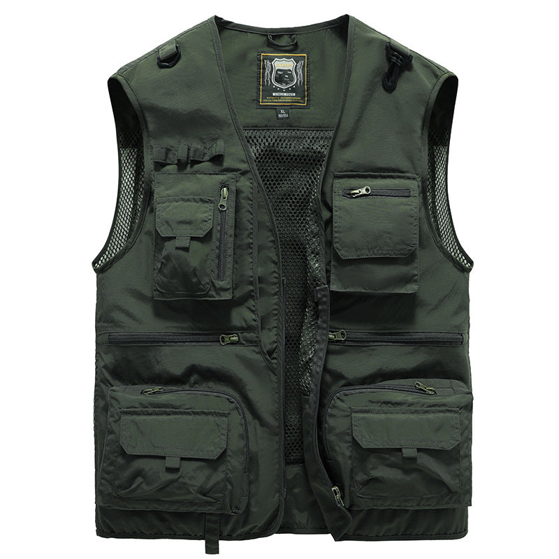 Multi Pocket Summer Vest | Euroselle