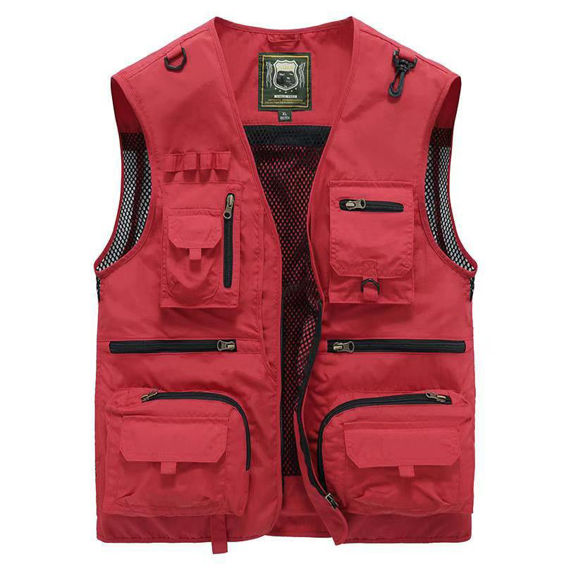 Multi Pocket Summer Vest | Euroselle