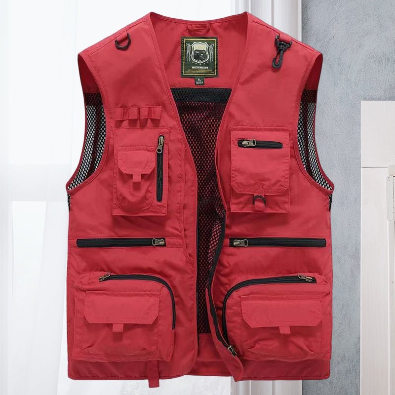 Multi Pocket Summer Vest | Euroselle