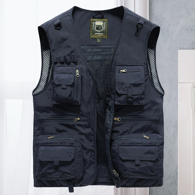 Multi Pocket Summer Vest | Euroselle