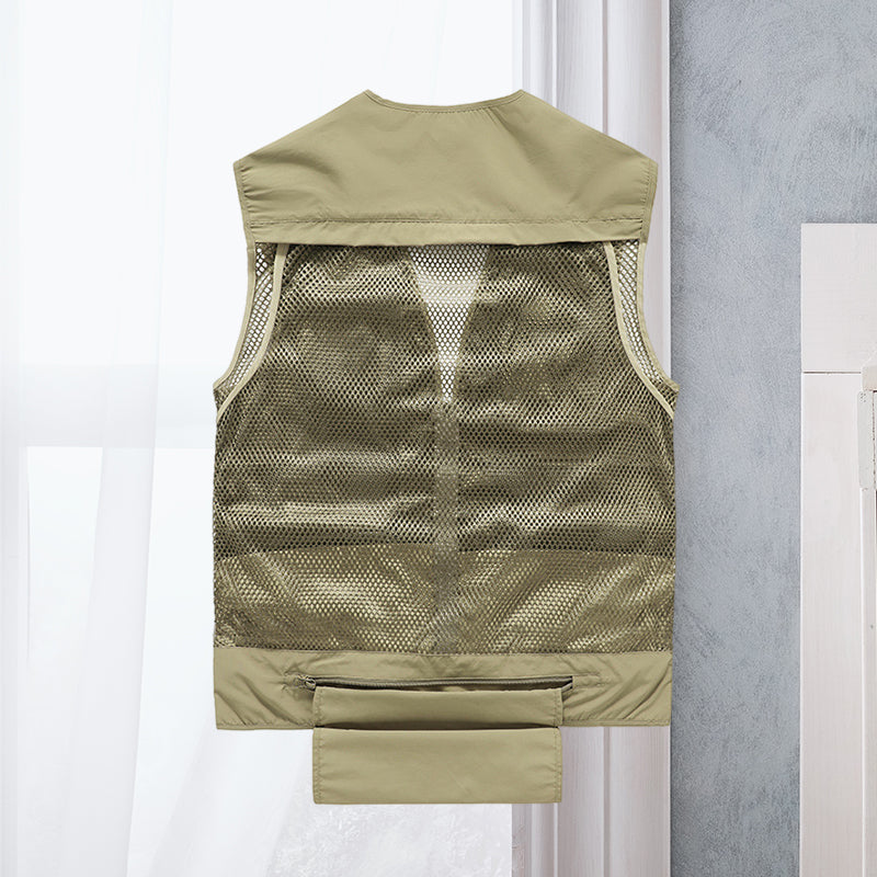 Multi Pocket Summer Vest | Euroselle