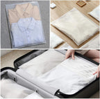 Multi-Purpose Frosted Zip Storage Bags – 20-Pack Plastic Garment Sleeves (Buy 2 Sets, Take 1 FREE) | Euroselle