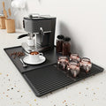 Multifunctional Silicone Coffee Bar Mat with Drainage | Euroselle
