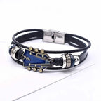 MUSIKSTRUM – Leather Bracelet with Guitar-Inspired Design | Euroselle