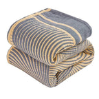Muslin Reversible Cotton Blanket | Euroselle