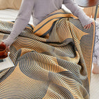Muslin Reversible Cotton Blanket | Euroselle