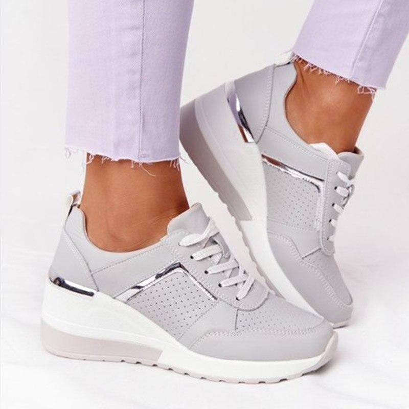 Lette sportssneakers for kvinner – pustende mesh, polstret innersåle, sklisikker såle, forsterket hælstøtte – amerikanske størrelser 6–10.5