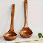 Natural Wooden Soup Spoon - 1pc | Euroselle