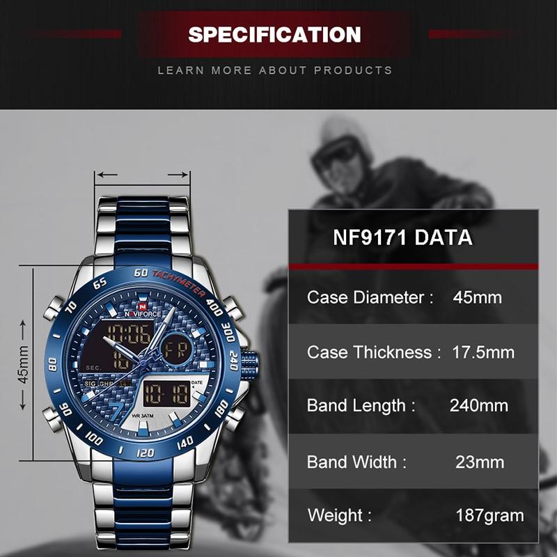 NAVIFORCE Military Sport Watch | Euroselle