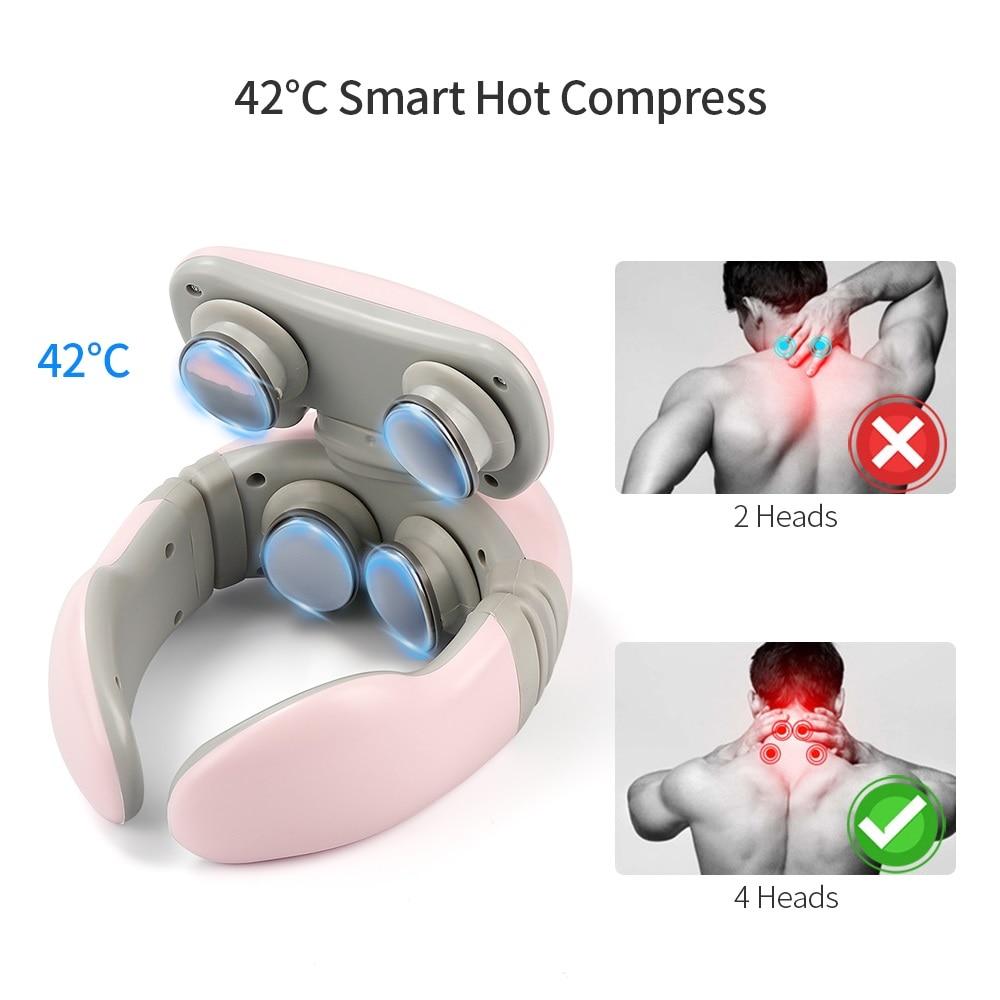 Neck Massager with Heat and Remote Control | Euroselle