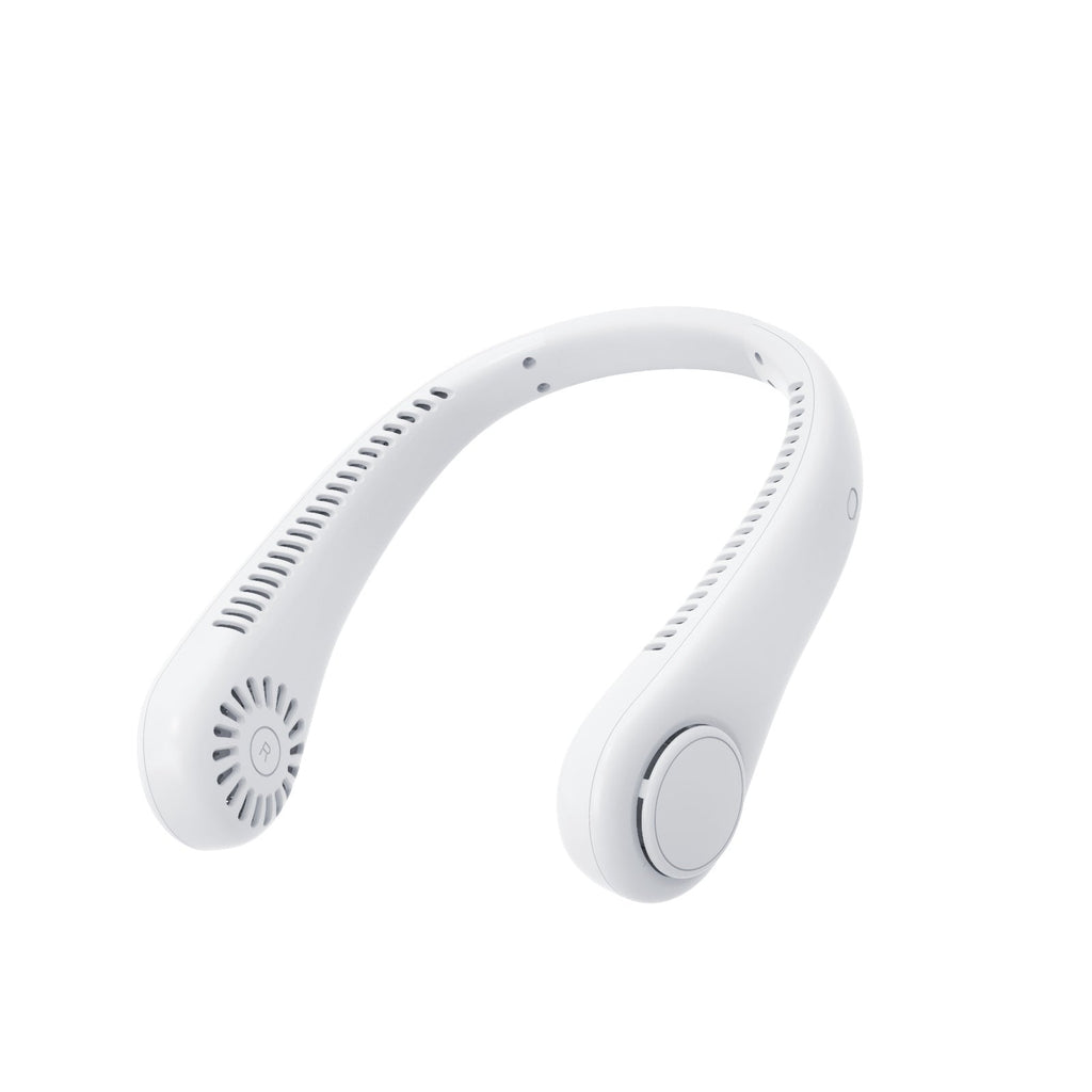Rechargeable Bladeless Neck Fan — Hands-Free Wearable Cooler