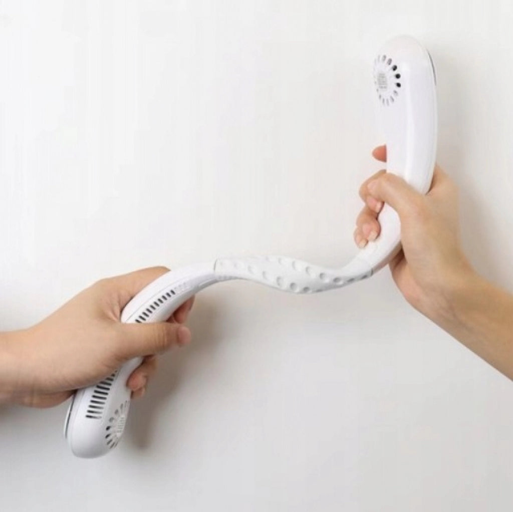 Rechargeable Bladeless Neck Fan — Hands-Free Wearable Cooler