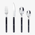 24-Piece Stainless Steel Flatware Set for 6, Engraved & Dishwasher Safe