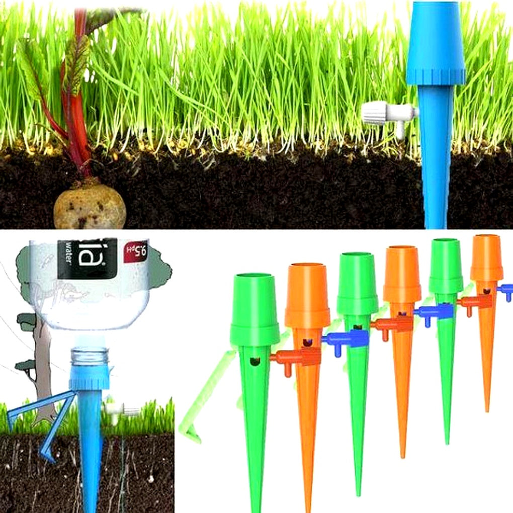 Dryppvanningsplugger for potteplanter – justerbar sakteutløsning