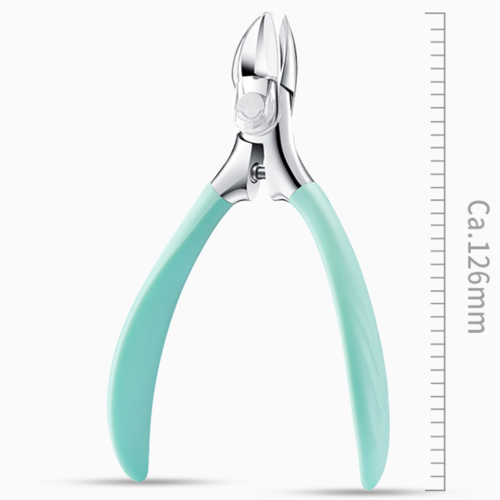 Heavy-Duty Stainless Steel Toenail Clippers — Extra-Wide Jaw