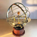 NINEORBIT – Brass Solar System Display with 5 Precisely Crafted Planets | Euroselle