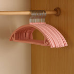 Non-Slip Curve Hangers | Set of 10 | Euroselle