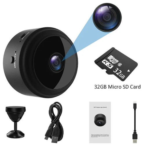 NovaGuard WiFi Mini kamera: HD dětská chůvička a domácí bezpečnost | Euroselle