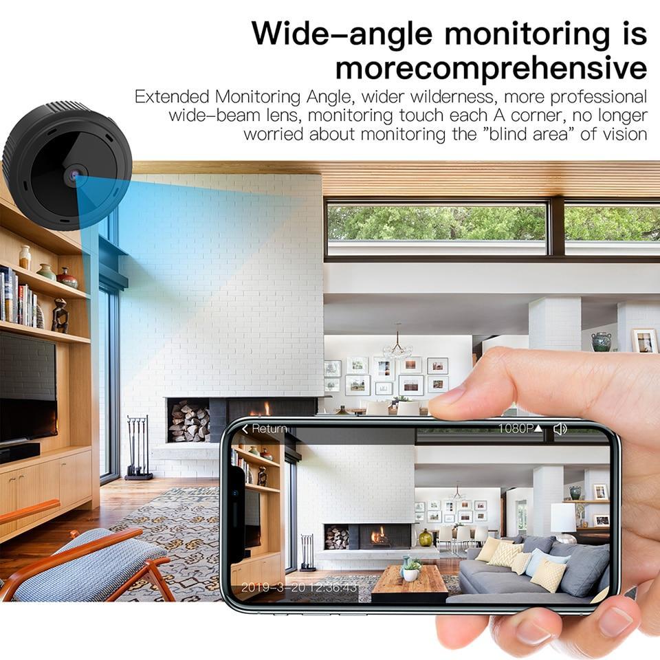 NovaGuard WiFi Mini kamera: HD dětská chůvička a domácí bezpečnost | Euroselle