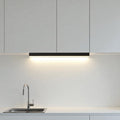 Skandinavisk minimalistisk LED-loftlampe — lineært design med neutralt lys