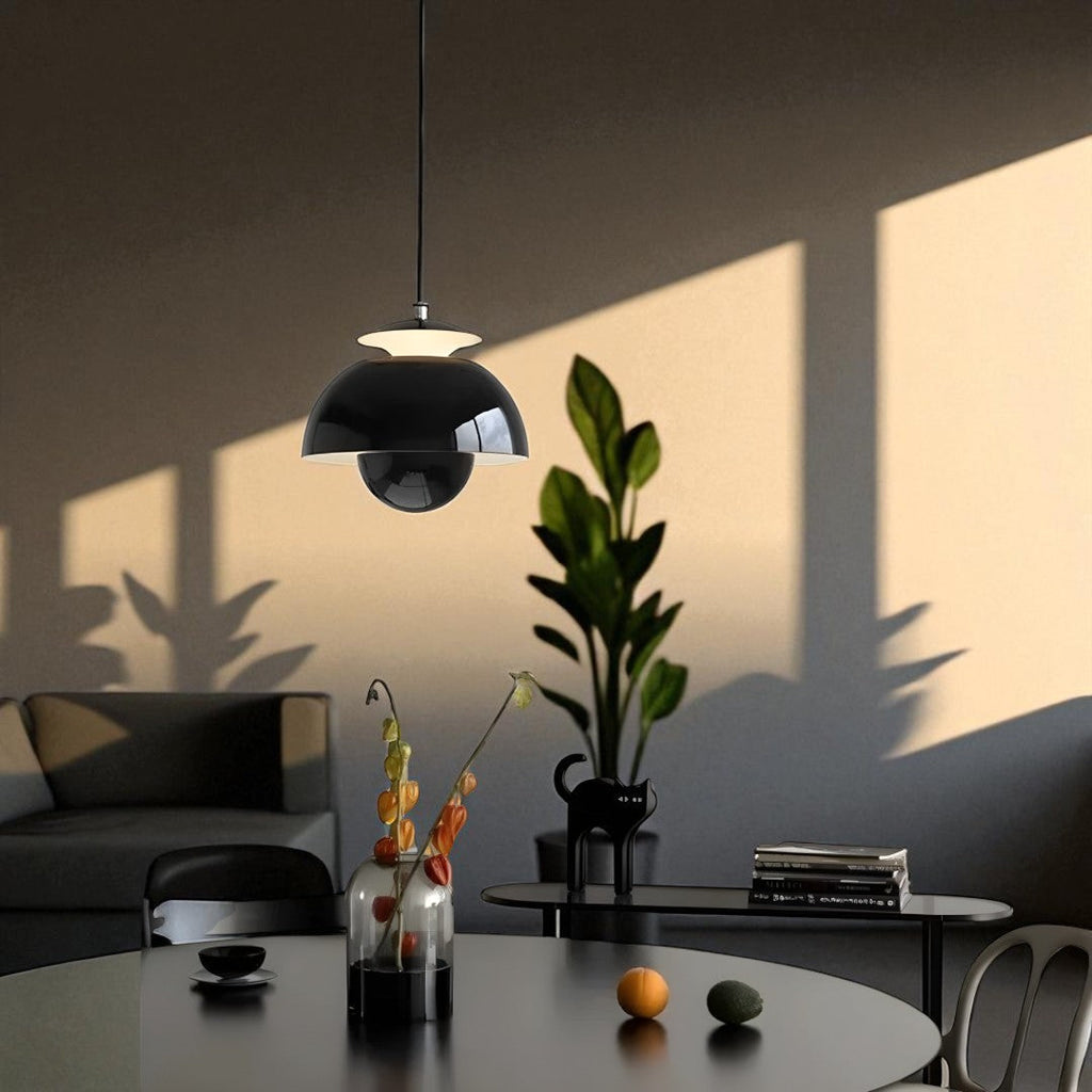 Skandinavische moderne LED-Pendelleuchte — skulpturale Knospen-Deckenleuchte