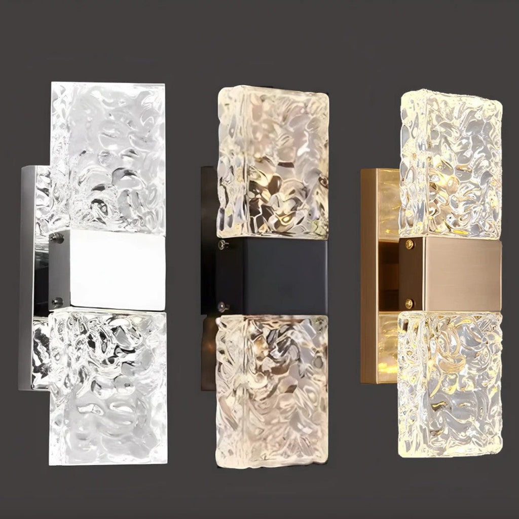 Nástěnná lampa Frozen Crystal — integrovaný LED modul
