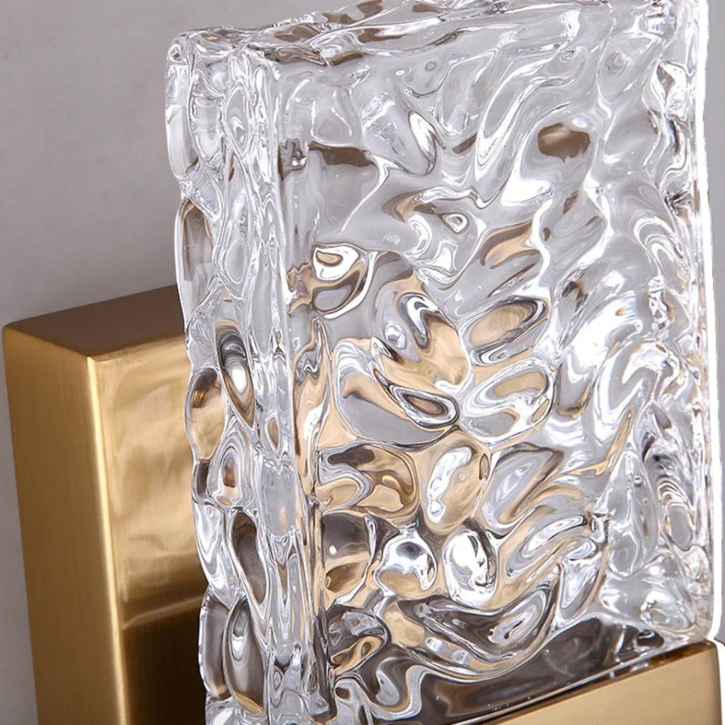 Nástěnná lampa Frozen Crystal — integrovaný LED modul