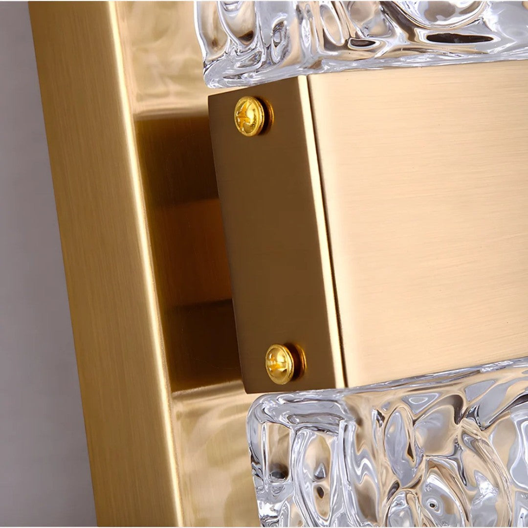 Nástěnná lampa Frozen Crystal — integrovaný LED modul