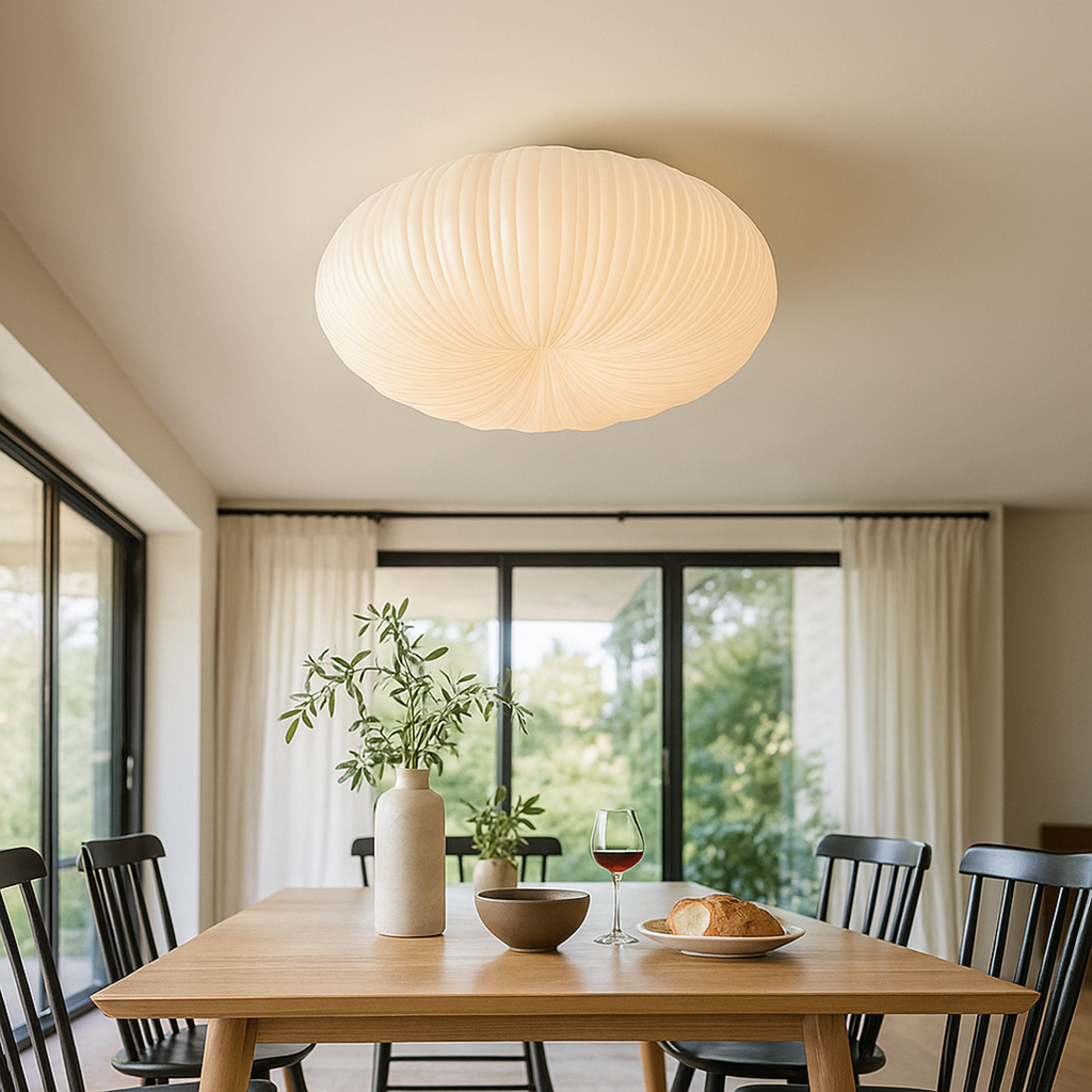 Lámpara de techo LED — Diseño artístico, distribución geométrica