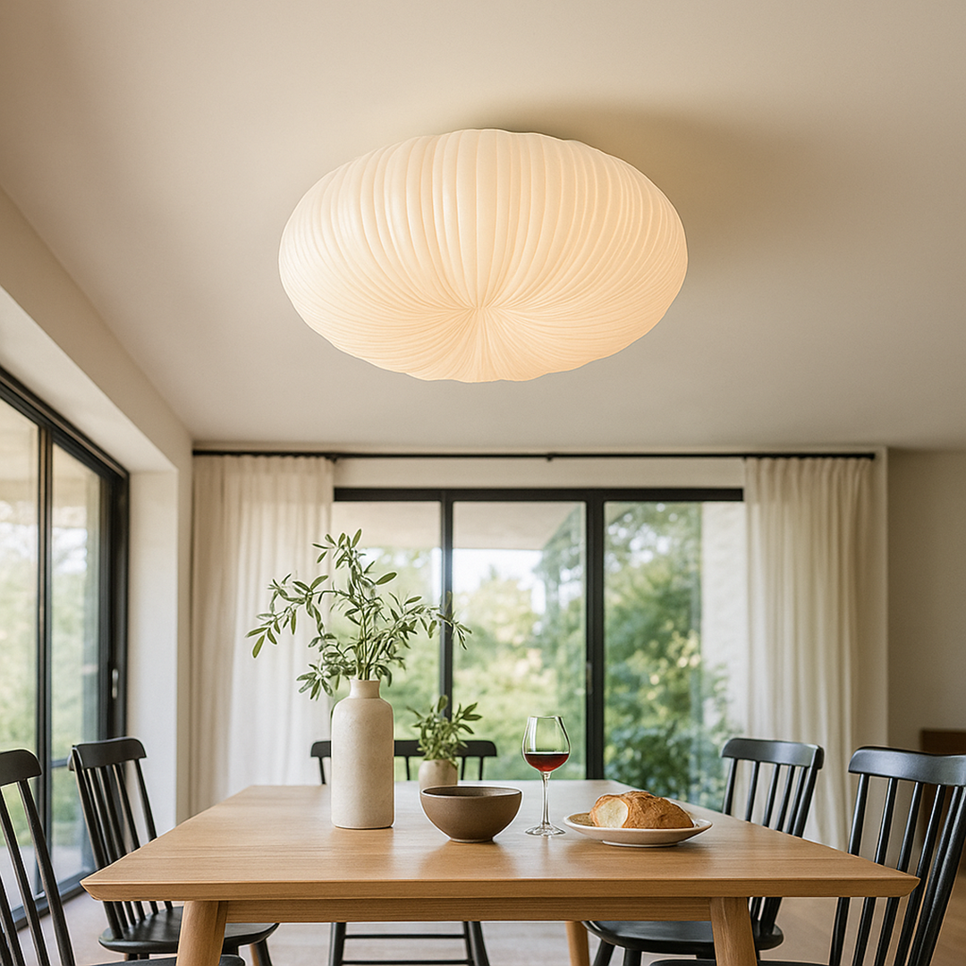 Lámpara de techo LED — Diseño artístico, distribución geométrica