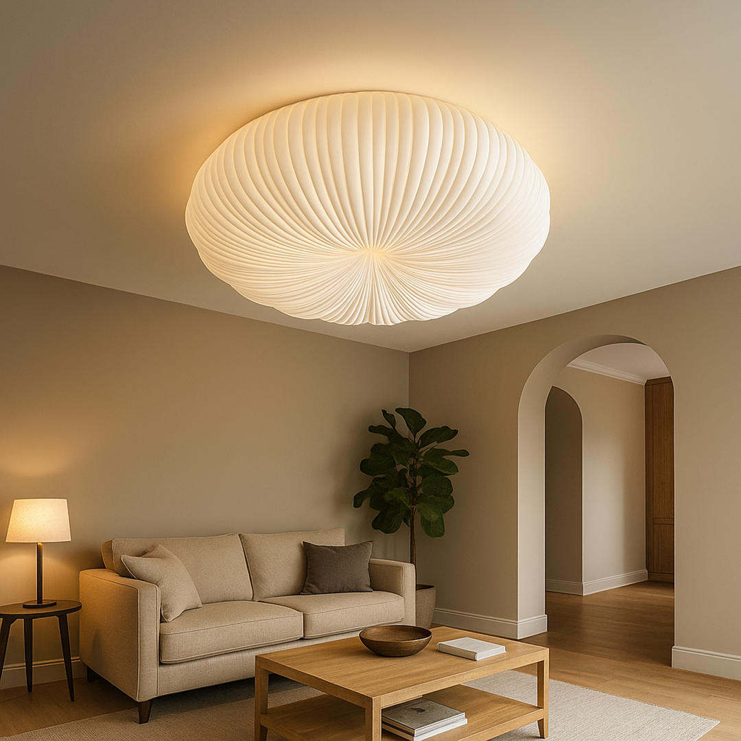 Lámpara de techo LED — Diseño artístico, distribución geométrica