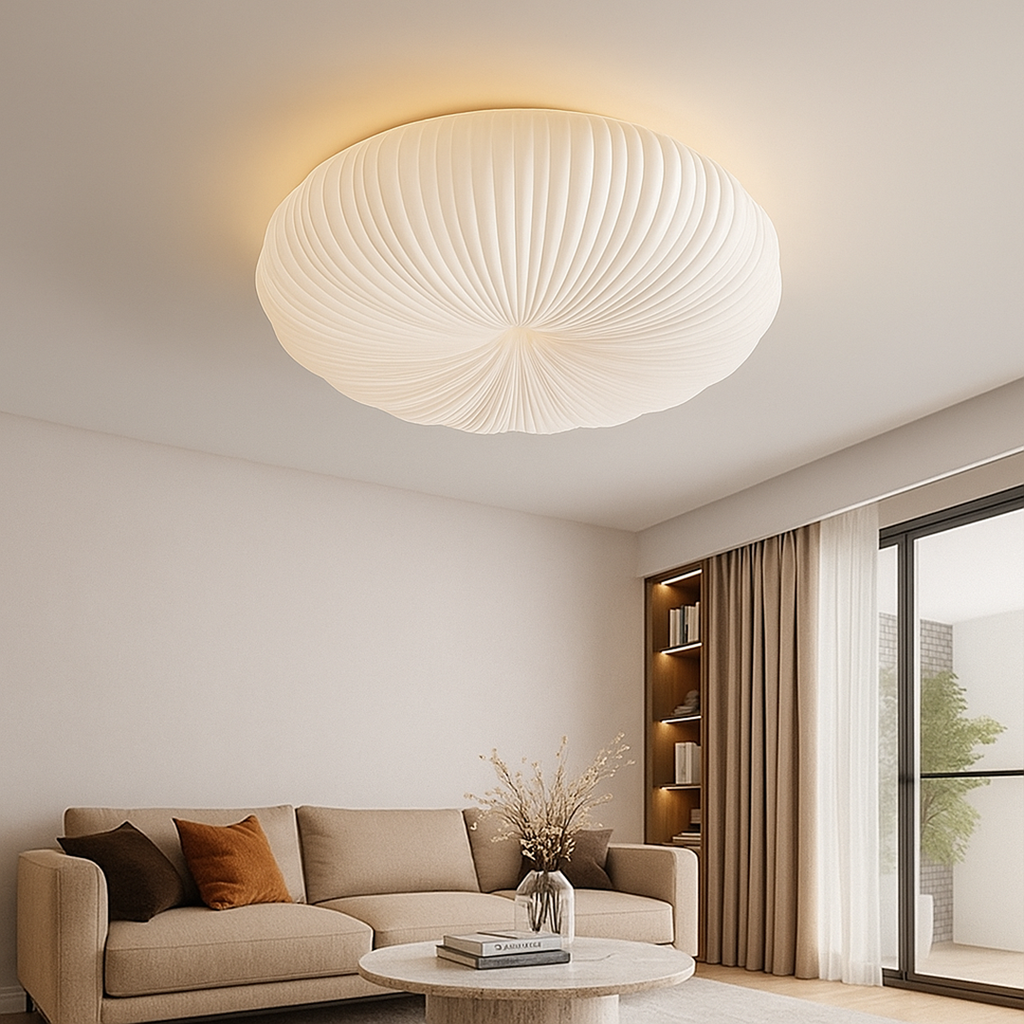 Lámpara de techo LED — Diseño artístico, distribución geométrica